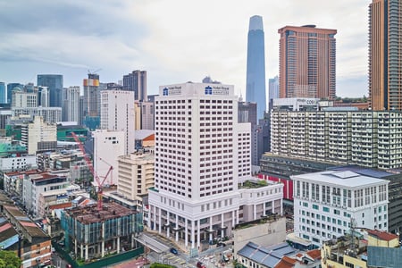 View over hotellet og Kuala Lumpur