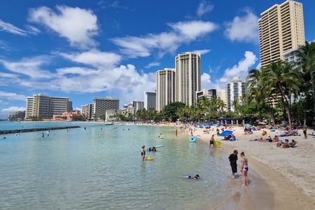Beach in Hawaii