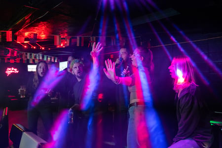 There's always time for Karaoke!