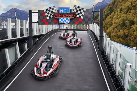 NCL Speedway på udvalgte skibe