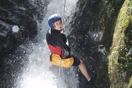 Canyoneering in Banos