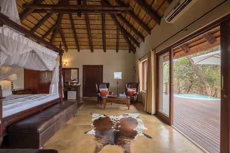 Shiduli Safari Lodge i Karongwe Game Reserve
