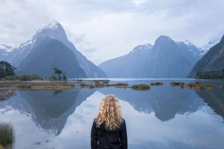 Magiske Milford Sound i Fiordlands National Park