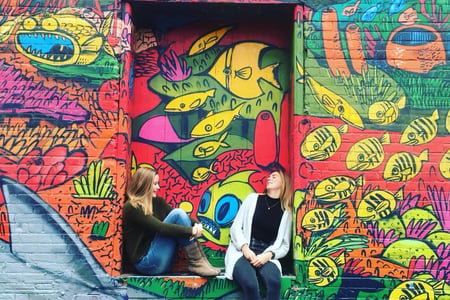 Check de toffe street art in Toronto