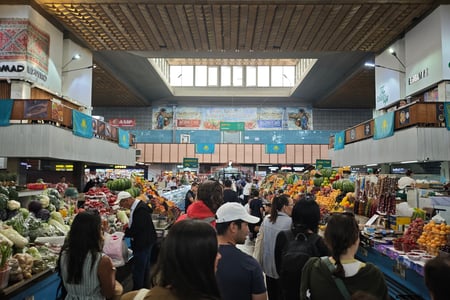Matmarkeder i Almaty