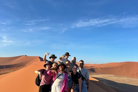 Wander to the top of the iconic Dune 45