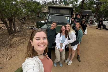 Ontmoet je groep in Zuid-Afrika