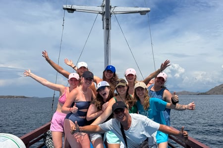 A day on Indonesia's turquoise waters