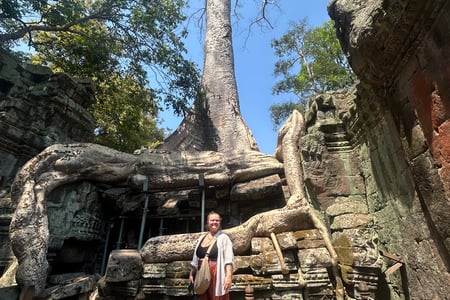 The jungle temples of Angkor Wat