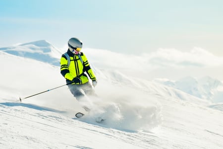 Magisk pudersnö