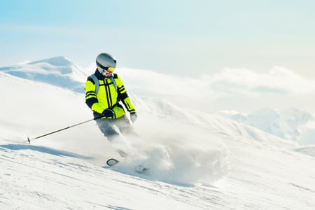 Magisk pudersnö