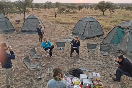 Camping in Kenya