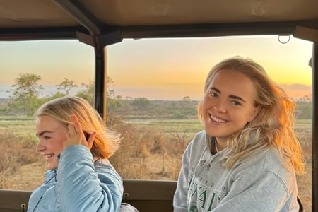 På safari 