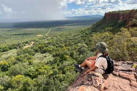 The lush Waterberg plateau