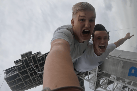 Bungee jump i Singapore 
