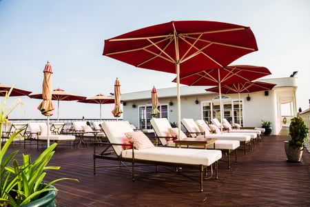 Soldækket ombord Mekong Navigator