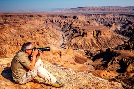 Fish River Canyon i Namibia