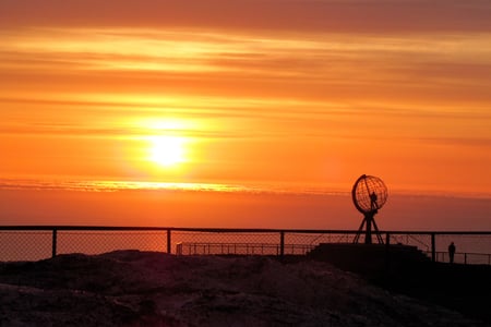 Oplev midnatssol på Nordkap