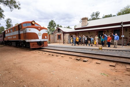 The Ghan i Alice Springs