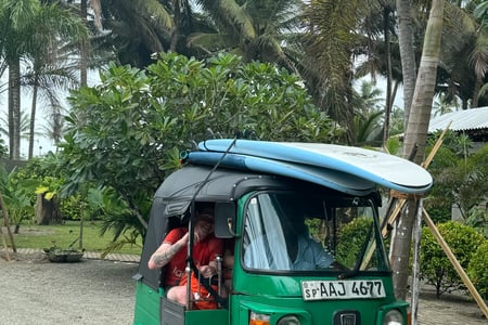 Tuk-tuk in Sri Lanka