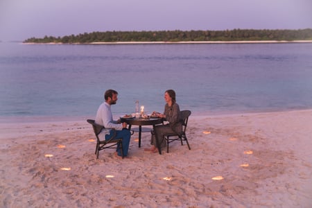 Middag på stranden