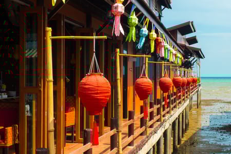 Old Town på Koh Lanta