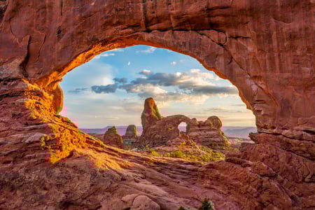 North Window i Arches National Park i Utah