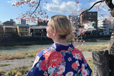 Rent a Kimono as an optional add-on