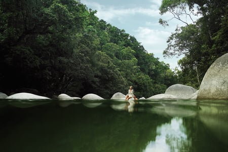 Mossman Gorge nær Port Douglas