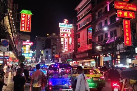 Bangkok is a city that never slows down