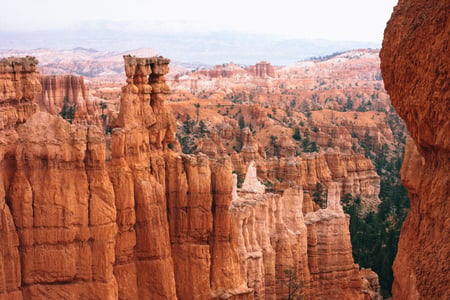 Utsikt över Bryce Canyon i Arizona