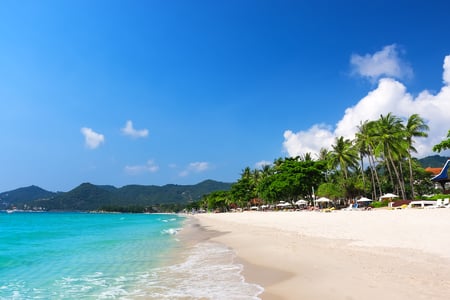 Koh Samuis smukke sandstrande