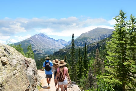 Vandretur i Rocky Mountain National Park, Colorado