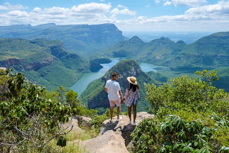 Unikke udsigter ved Blyde River Canyon