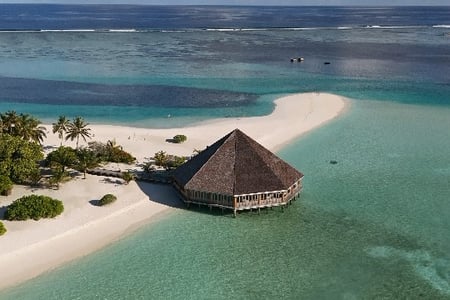 Relax on white-sand beaches