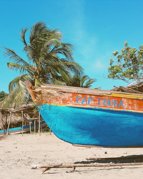 Boat in Honduras