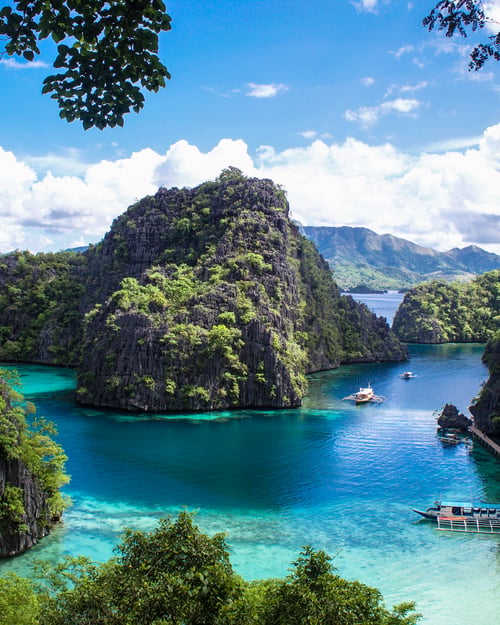 Coron Island i Filippinerne