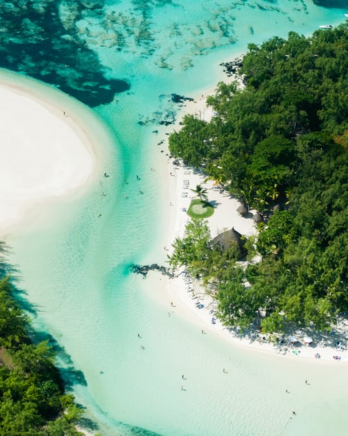 Paradisiske øer i Mauritius