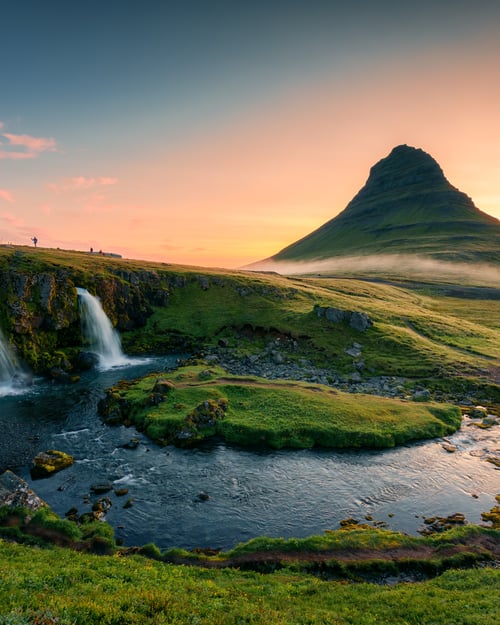 Smukke Kirkjufell i Island