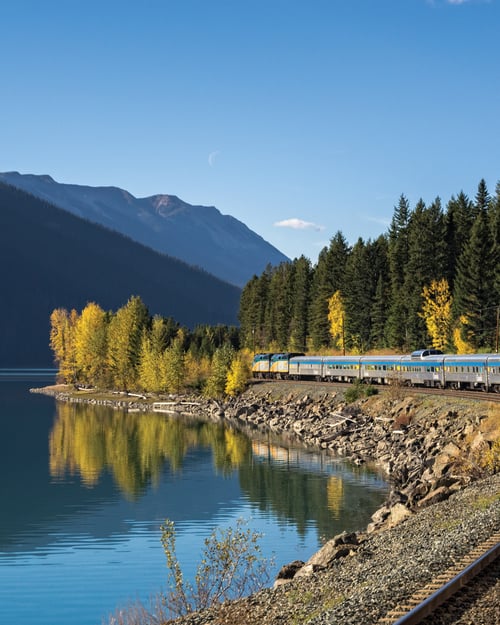 Naturskønne togrejser i Canada