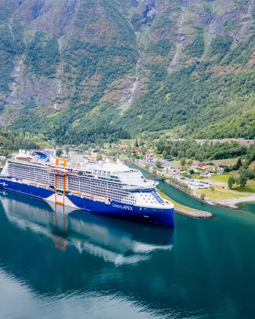 Celebrity Apex i Flåm