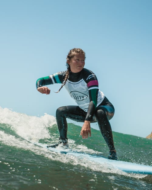 Surfing in Portugal