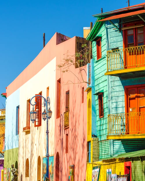 La Boca in Bueons Aires