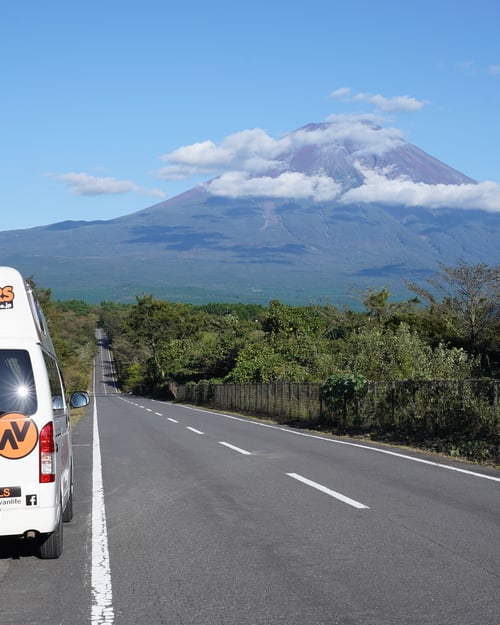 Campervan road trip in Japan