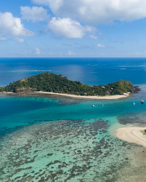 Island hopping in Fiji