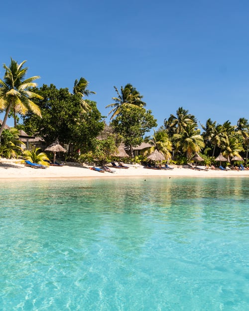Smukke strande på Yasawa Islands, Fiji