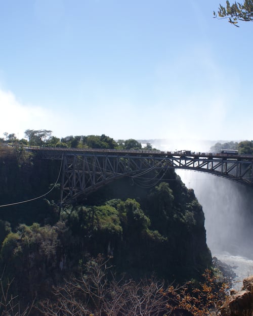 bridge between zambia and zimbabwe