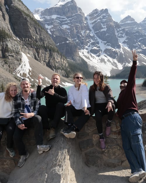 Groepsreis in Canada