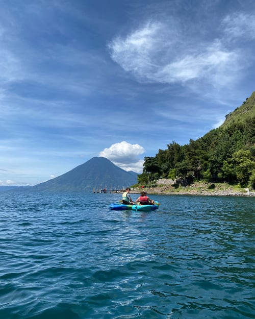 Kayaking in Guatemala