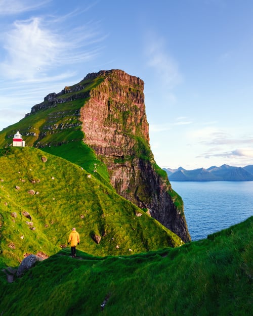 Kalsoy Island på Færøerne
